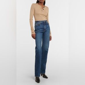 Khaite the Danielle Stretch Jeans - color Montgomery